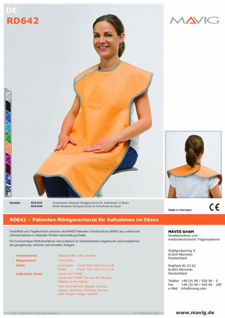 RD642 Patienten Dentalschürzen