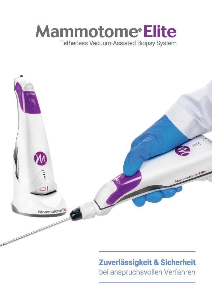 Mammotome Elite Brochure DE